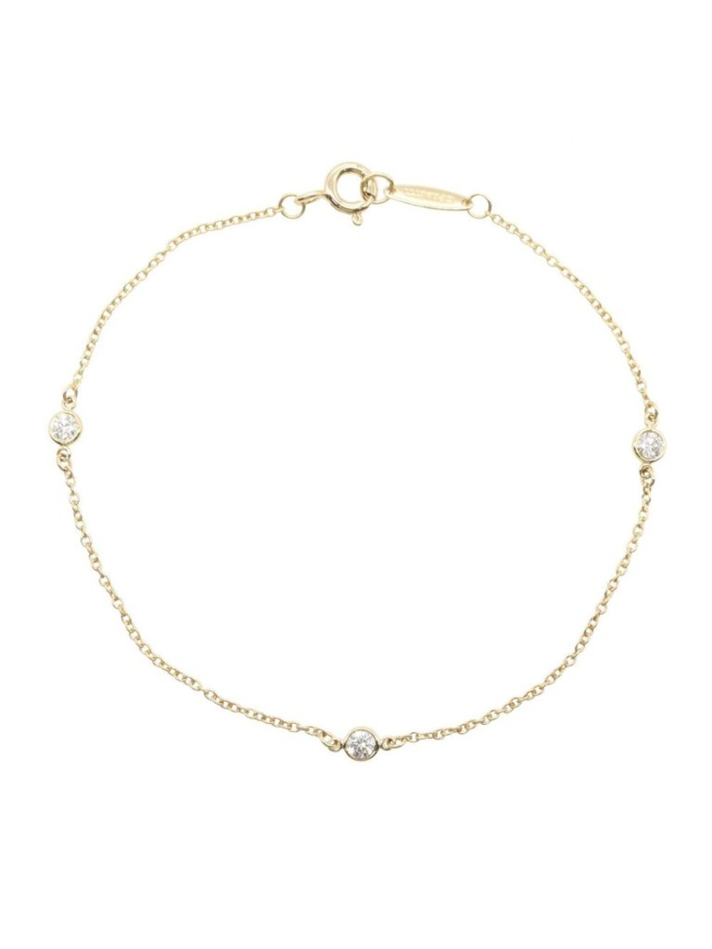 Tiffany & Co Bracelet by the Yard 18k Diamond